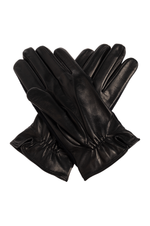 Emporio Armani Gloves with an application in the shape of a logo