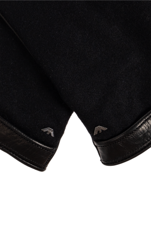 Emporio Armani Gloves with an application in the shape of a logo