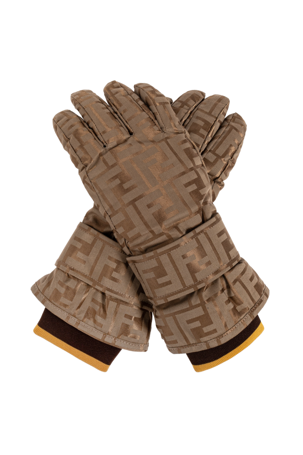 Fendi Ski gloves with monogram