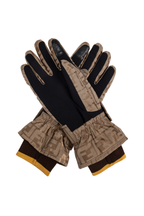 Fendi Ski gloves with monogram