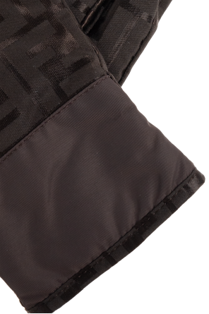 Fendi Rękawice z monogramem