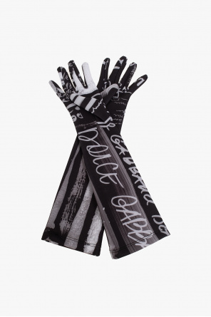 Dolce til & Gabbana bow-detail gloves