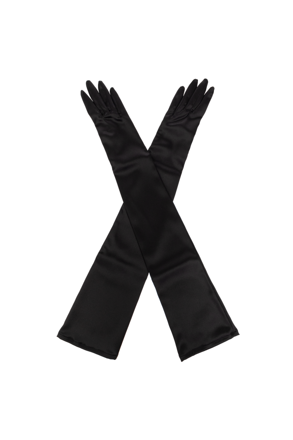 Silk gloves od Dolce & Gabbana x Kim