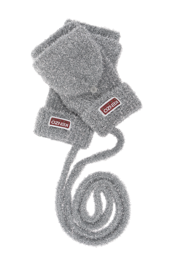 Kenzo Gloves with metallic thread