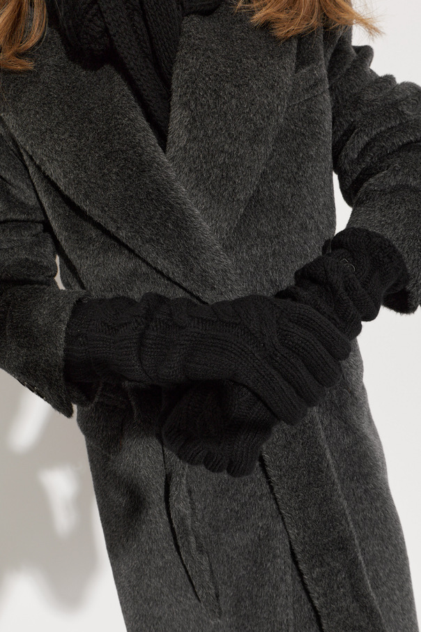 Dolce & Gabbana Long wool gloves