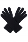 Moncler Wool gloves with logo