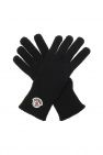 Moncler Wool gloves with logo