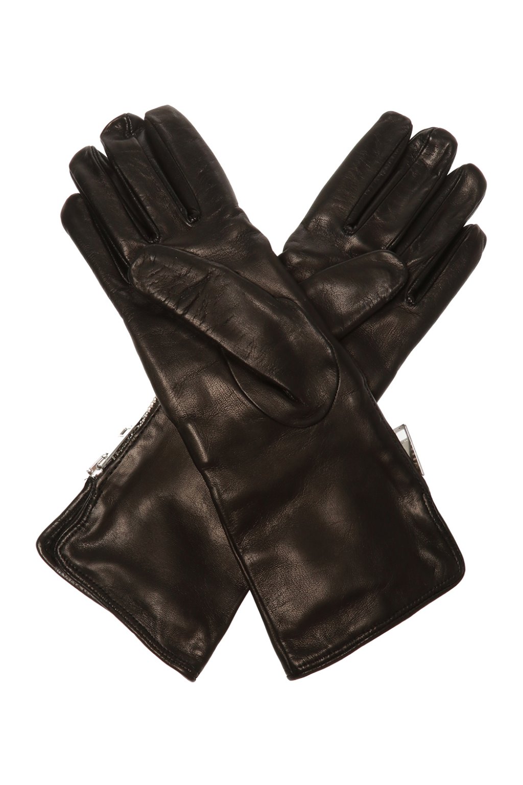 diesel leather gloves