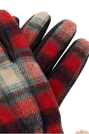 Dsquared2 Checked gloves