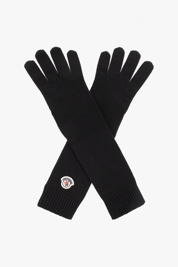 Moncler Gloves with logo
