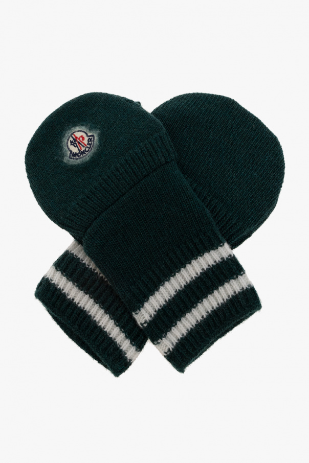Moncler Gloves with logo