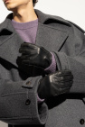 Ami Alexandre Mattiussi BLACK Leather gloves