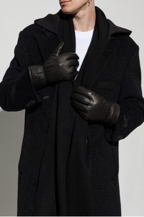 Carhartt WIP Skórzane rękawice