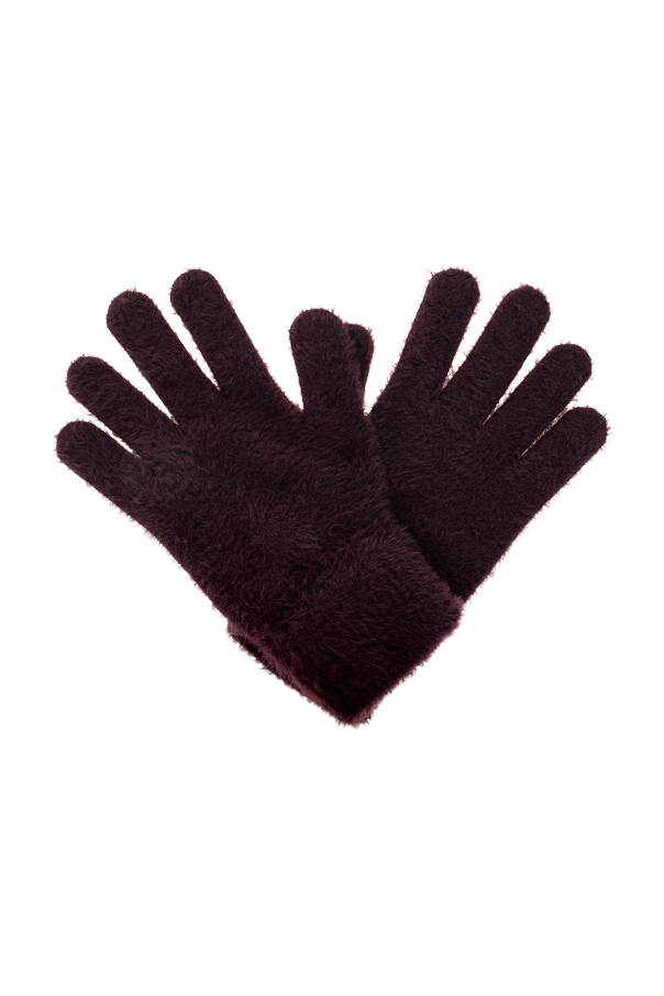 Carhartt WIP Maine Five-Finger Gloves with Embroidered Logo by Carhartt WIP