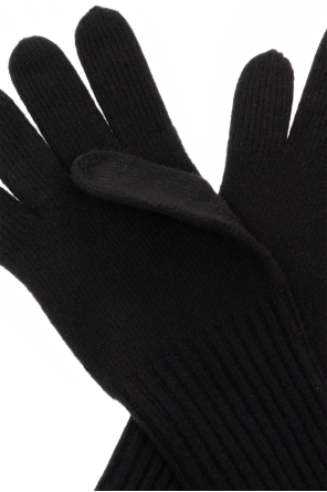 Y-3 Yohji Yamamoto Gloves with logo