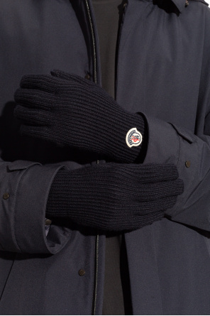 Woolen gloves od Moncler