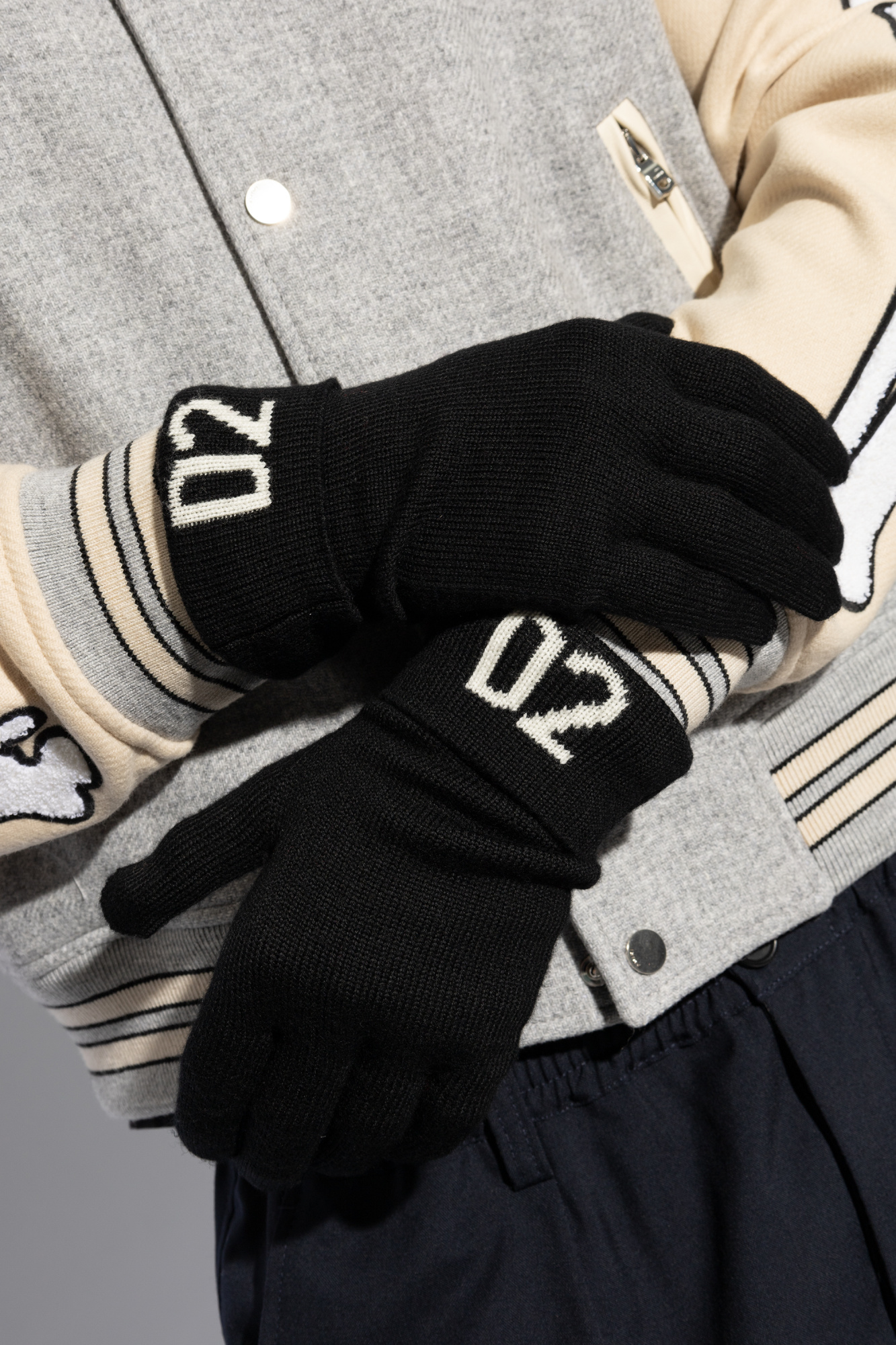 Dsquared2 Woolen gloves