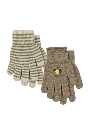 Doppelpack Handschuhe mit Logo