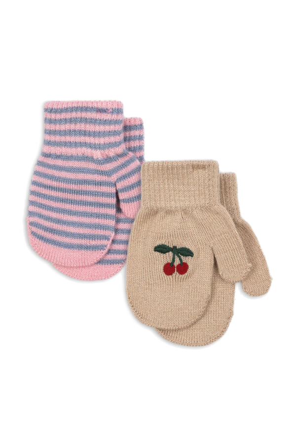 Two-pack of gloves with logo od Konges Sløjd