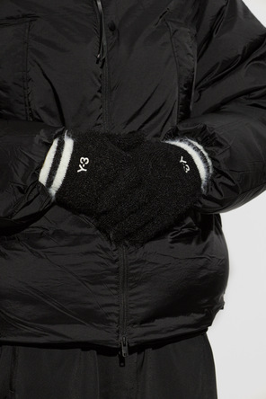 Y-3 Logo gloves