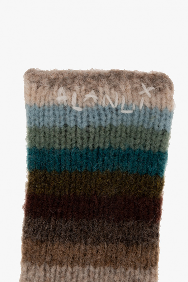 Alanui ‘Under The Nothern Sky’ fingerless gloves