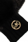 Michael Michael Kors BLACK Fleecy gloves