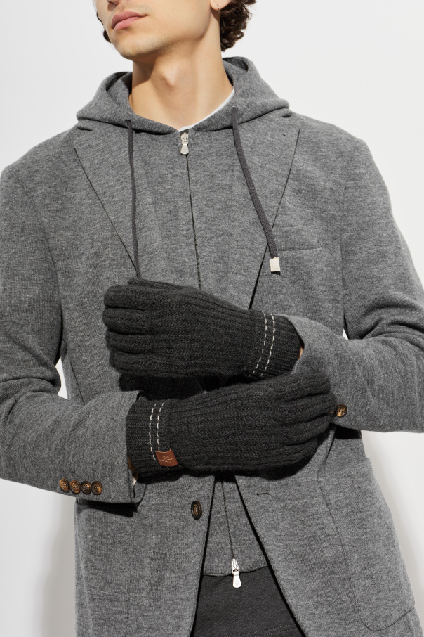 Eleventy Cashmere gloves