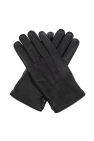 Brioni BLACK Leather gloves