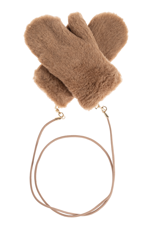 Futrzane gloves od Max Mara