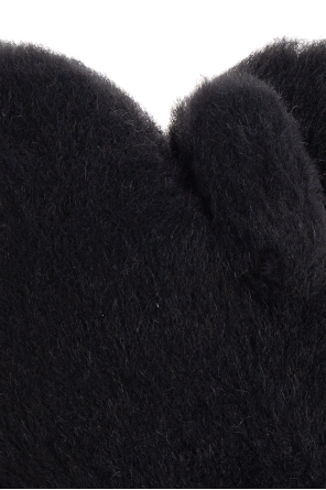 Max Mara Futrzane gloves "Ombrato"