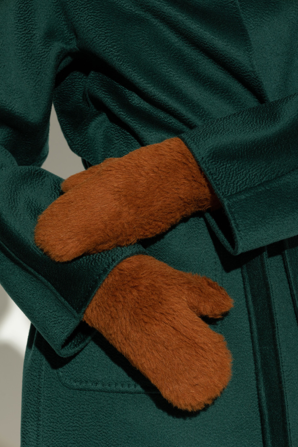 Max Mara Futrzane Handschuhe