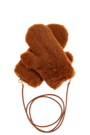 Max Mara Futrzane Handschuhe