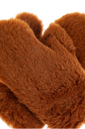 Max Mara Futrzane Handschuhe