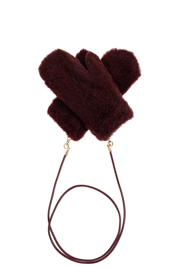 Futrzane gloves od Max Mara