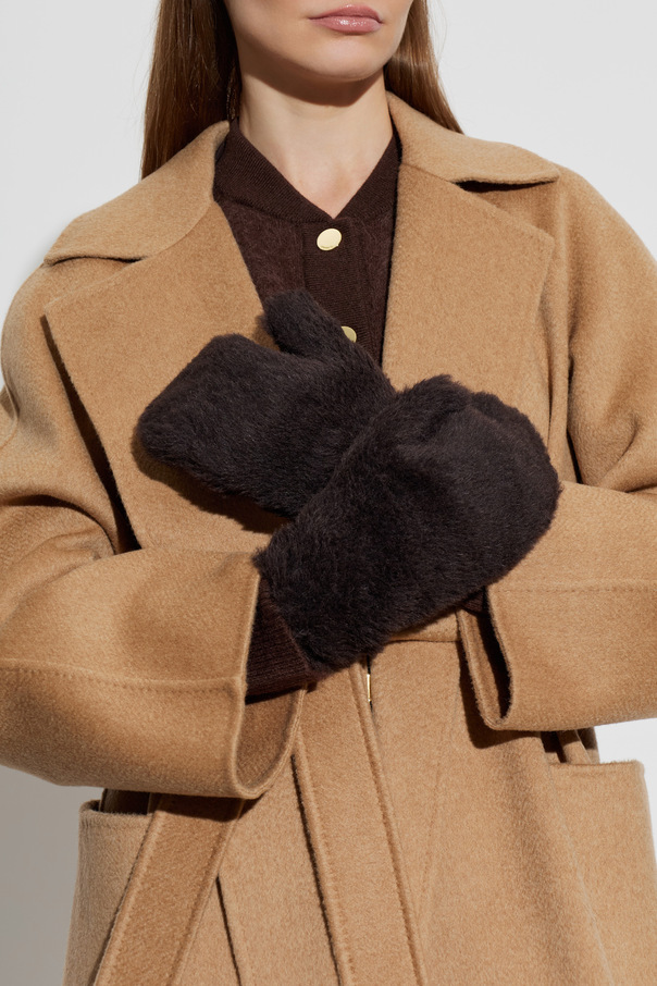 Max Mara Wełniane rękawiczki ‘Ombrato’