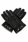 Off-White BLACK Leather gloves