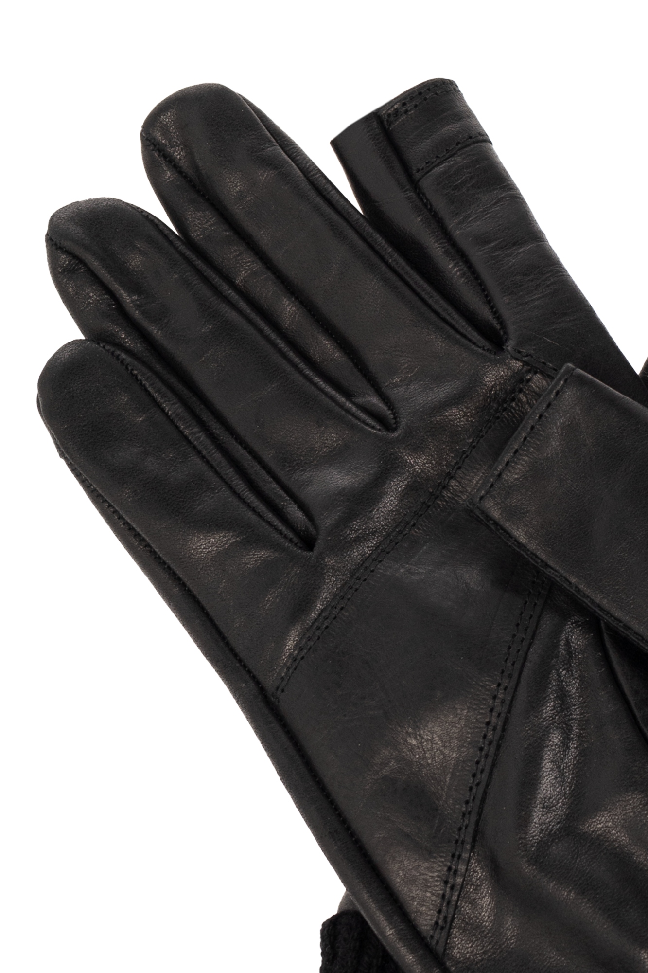 Louis Vuitton Mens Gloves Gloves, Black, 9.5 (Stock Check Required)