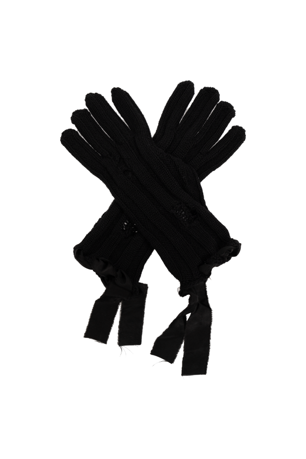 Gloves with vintage effect od MM6 Maison Margiela