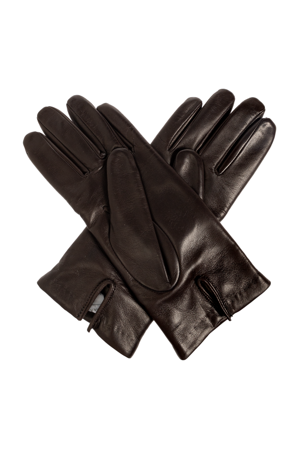 Max Mara Leather gloves