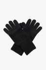 Ami Alexandre Mattiussi BLACK Gloves with logo