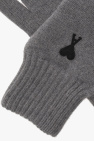 Ami Alexandre Mattiussi Wool gloves