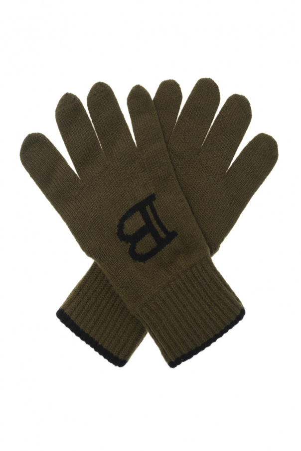 Balmain Wool gloves