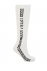 Versace Knee socks with logo