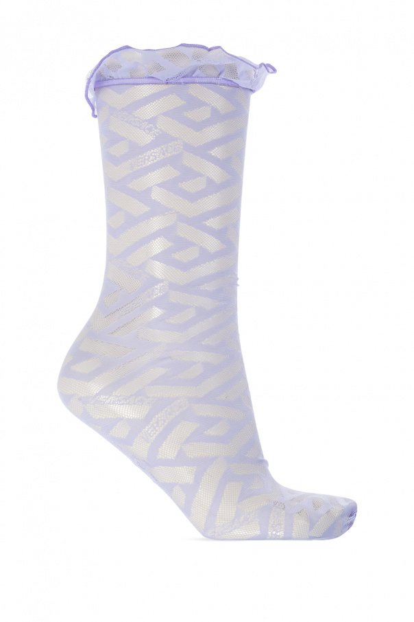 Versace Frilled socks