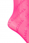 Balenciaga Pink tights with a logo from Balenciaga