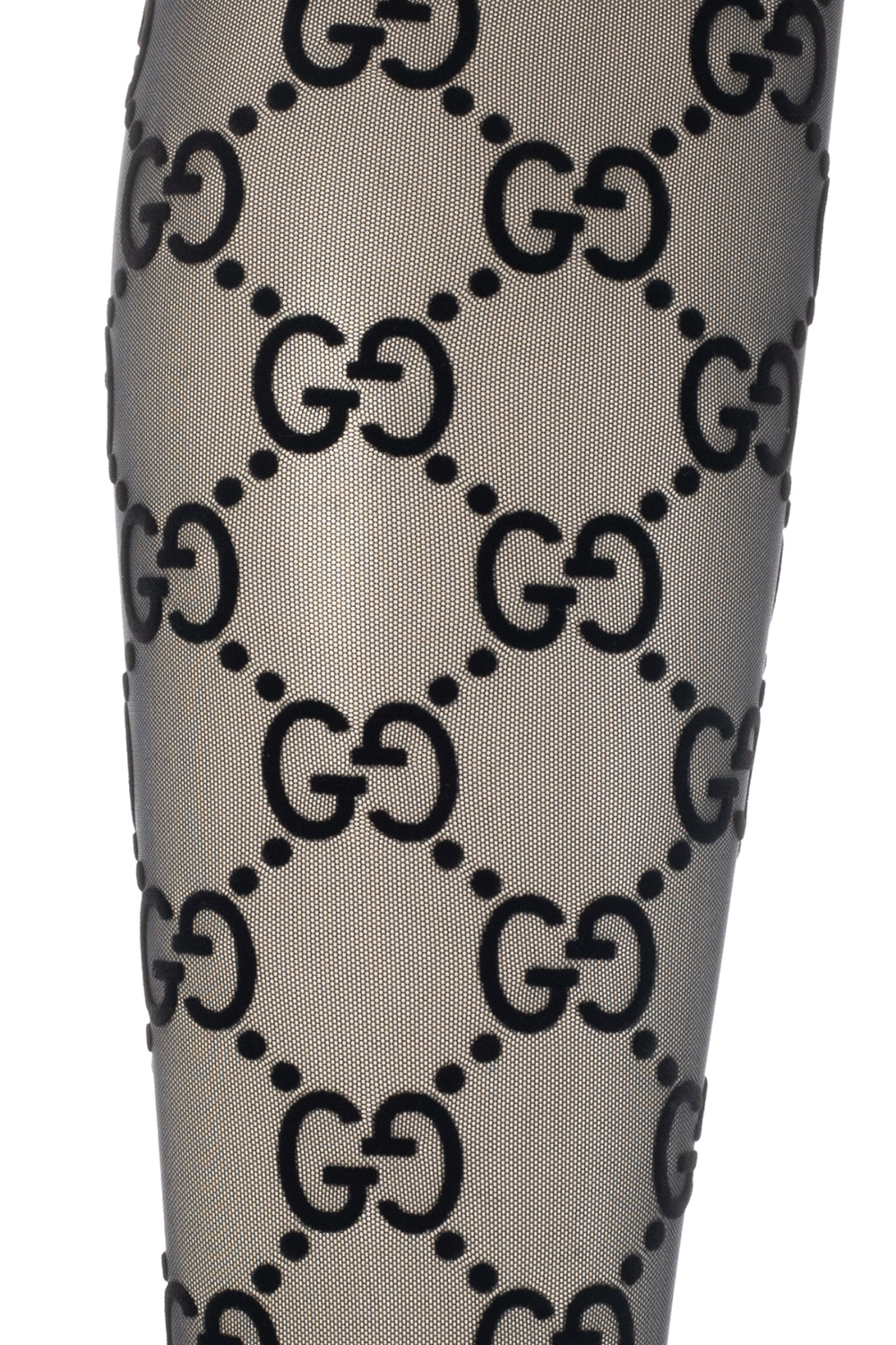 gucci heel Monogrammed tights
