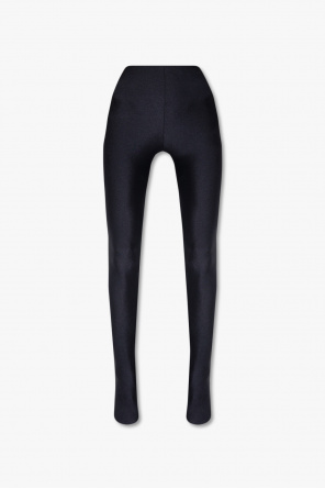 Yves Saint Laurent Pre-Owned star patch denim shorts