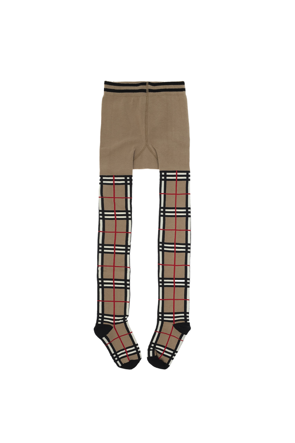 Burberry Kids Checked tights