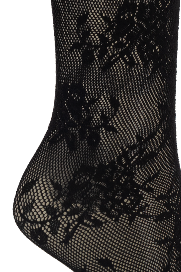 Alexander McQueen Spitzenstrümpfe