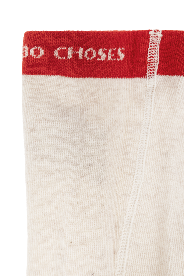 Bobo Choses Tights with cherry motif